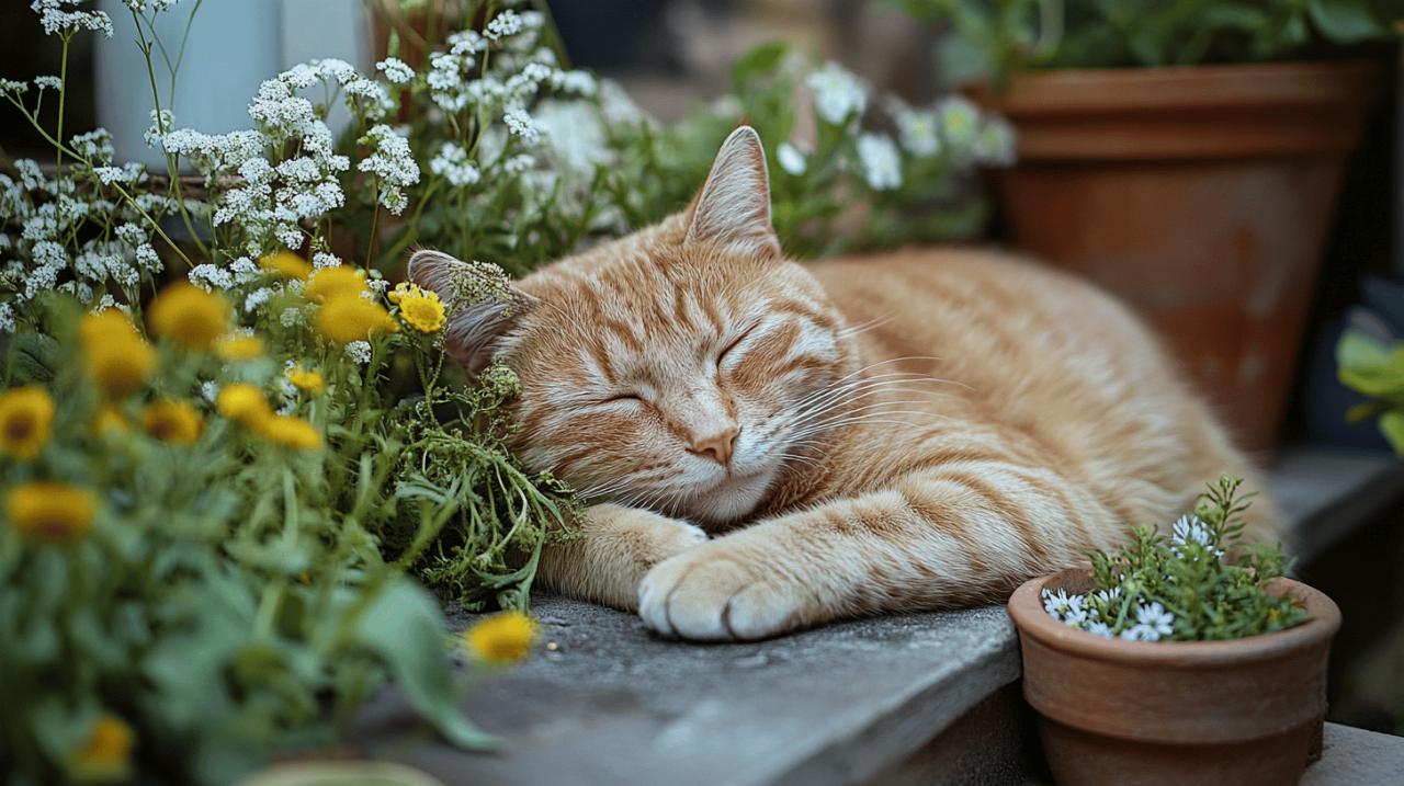 Soigner son chat avec la phytothérapie : astuces pour un bien-être naturel